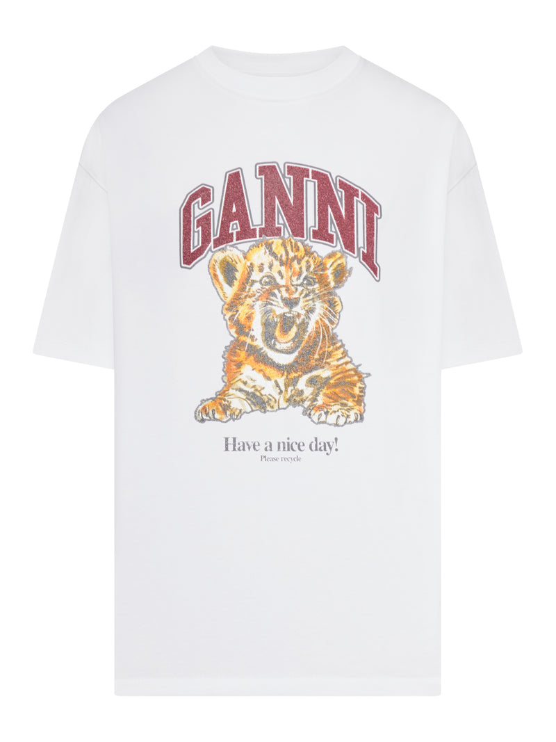 T-SHIRT IN JERSEY DI COTONE PESANTE