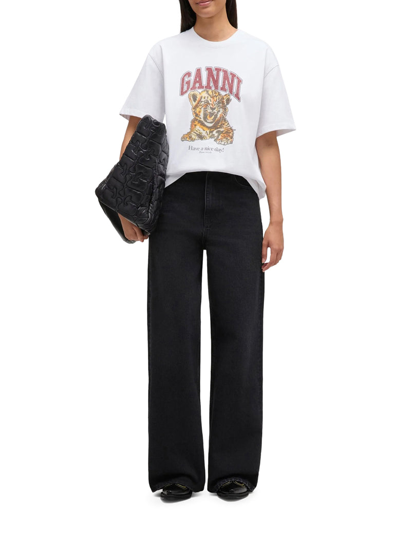 T-SHIRT IN JERSEY DI COTONE PESANTE