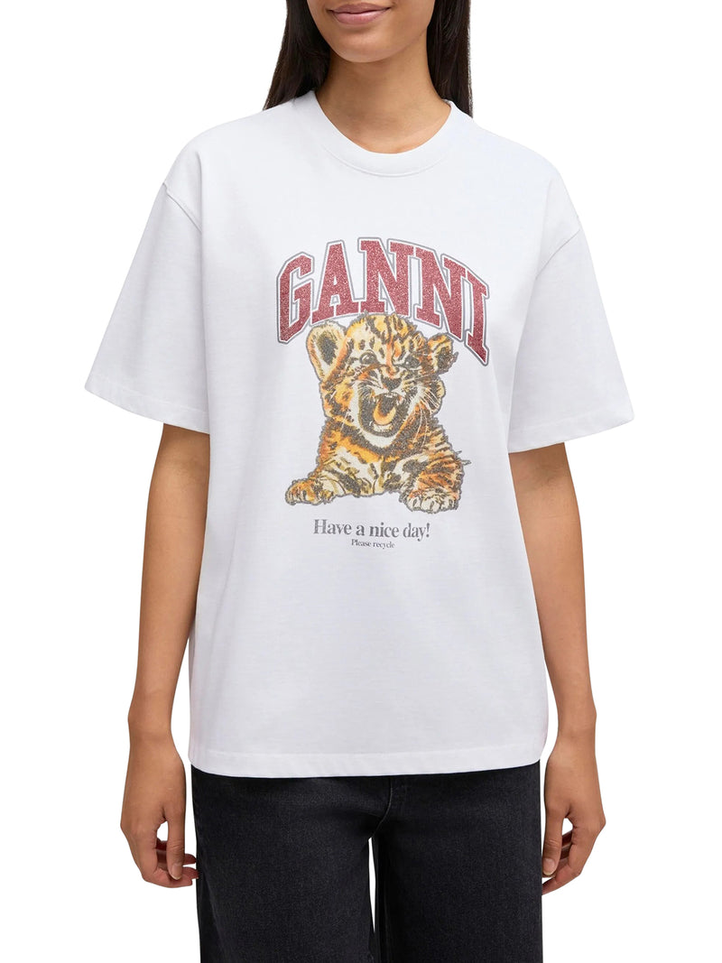 T-SHIRT IN JERSEY DI COTONE PESANTE