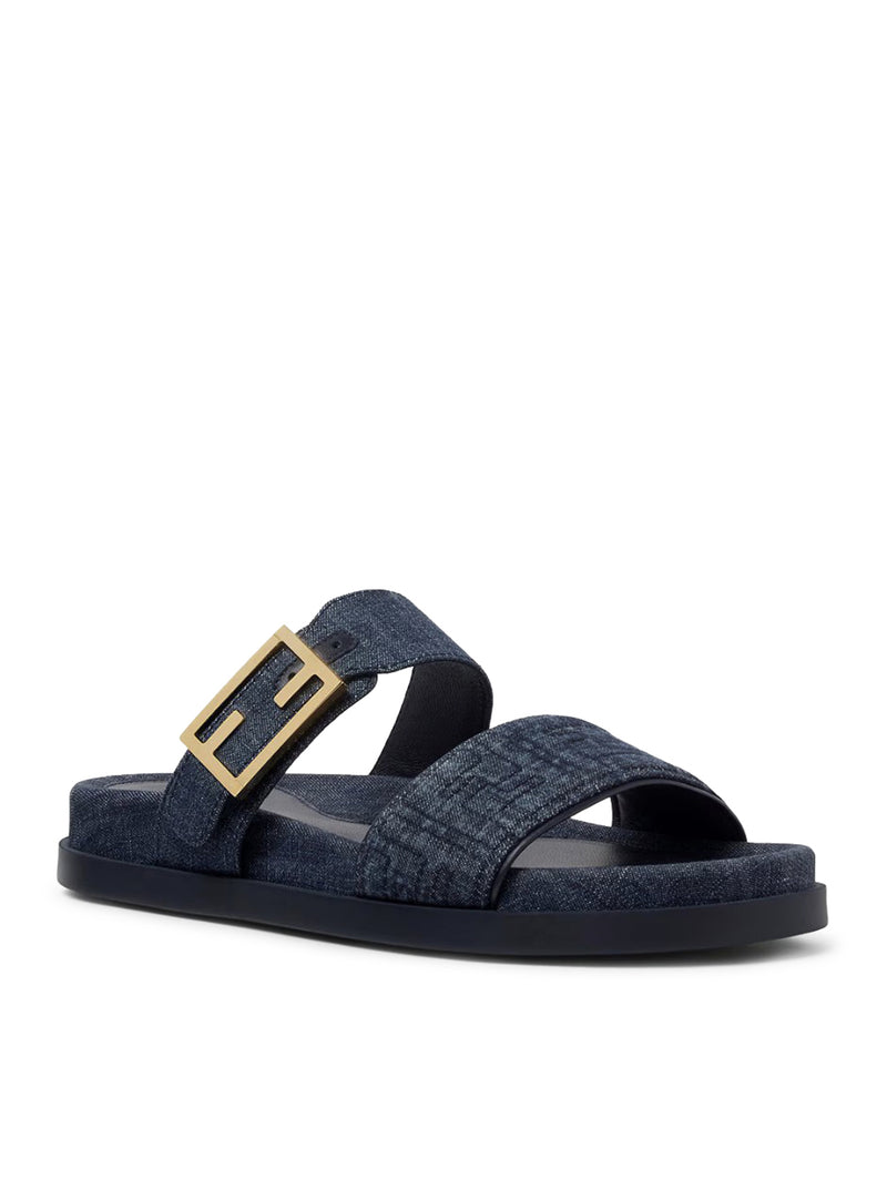 SLIDE FEEL IN TESSUTO DENIM