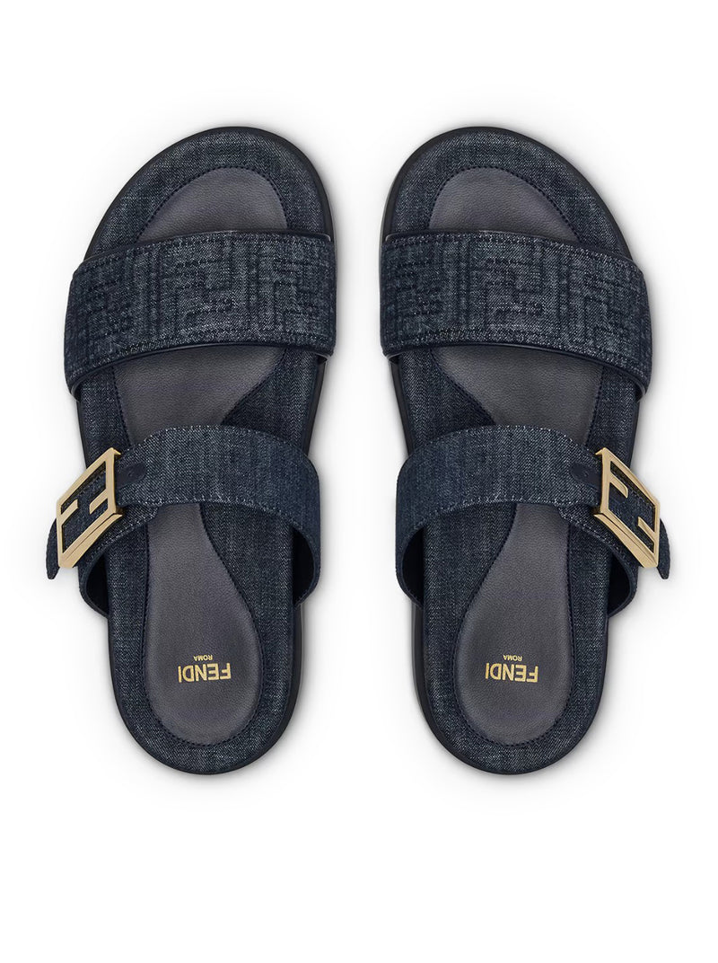 SLIDE FEEL IN TESSUTO DENIM