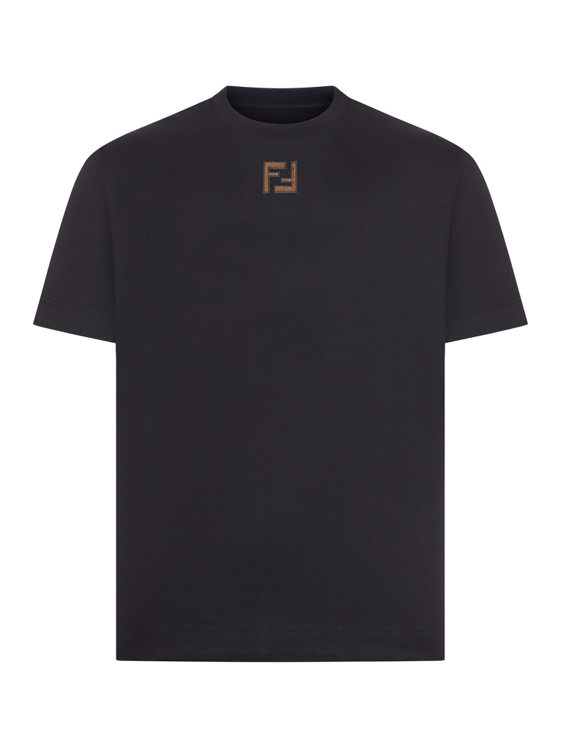 T-SHIRT IN COTONE NERO