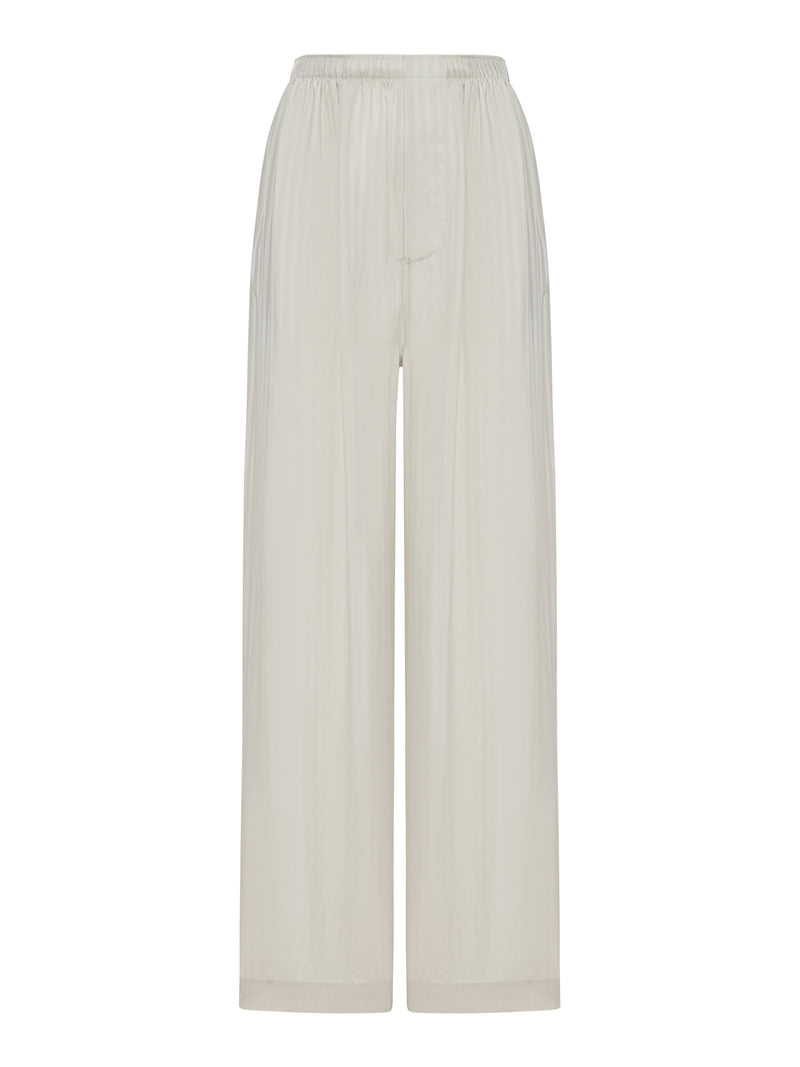 PANTALONI PYJAMA WIDE LEG