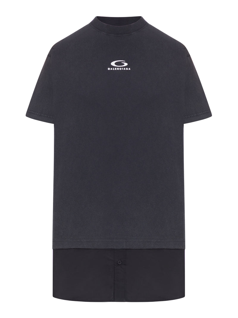 ABITO T-SHIRT HYBRID CON LOGO SPORT ICON