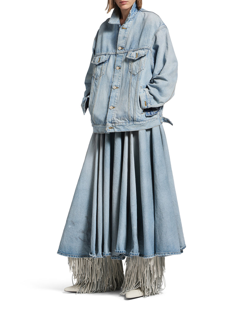 GIACCA DENIM VESTIBILITÀ REGOLARE DA DONNA