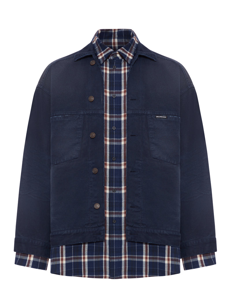 GIACCA-CAMICIA PATCHED