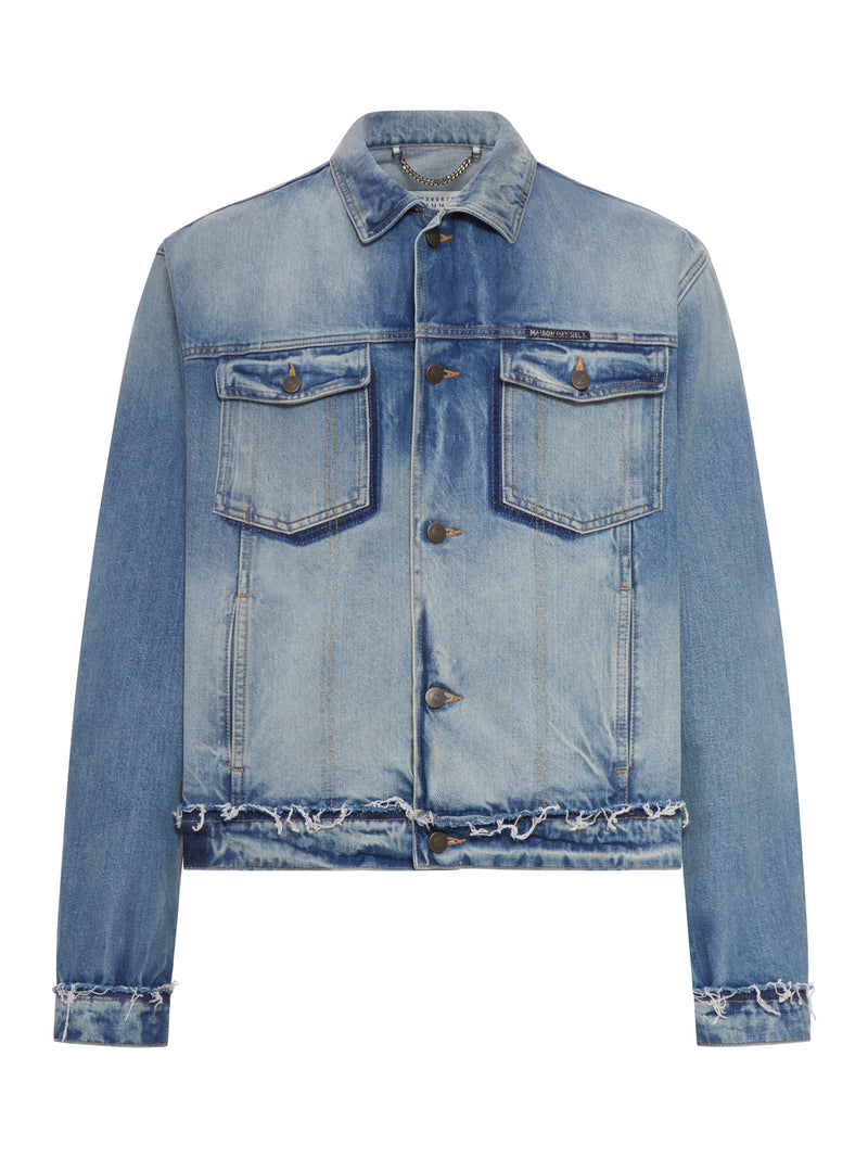 CABAN IN DENIM DI COTONE