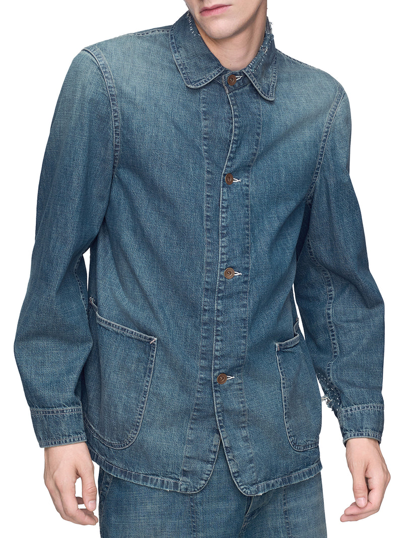GIACCA CABAN IN DENIM