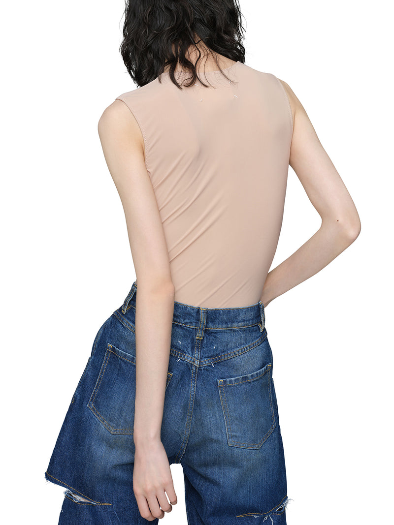 BODY SENZA MANICHE IN JERSEY TECNICO