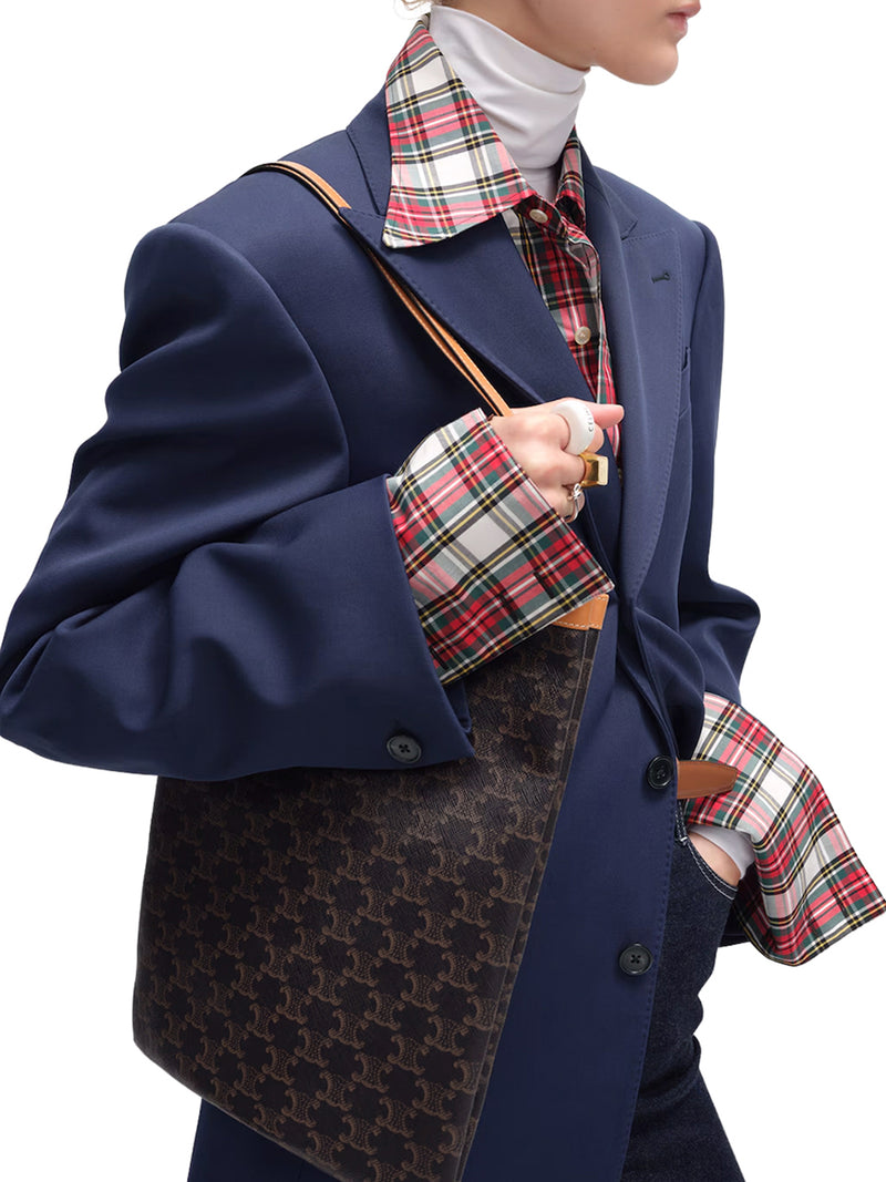 SHOPPER PIATTA MEDIA IN TESSUTO TRIOMPHE