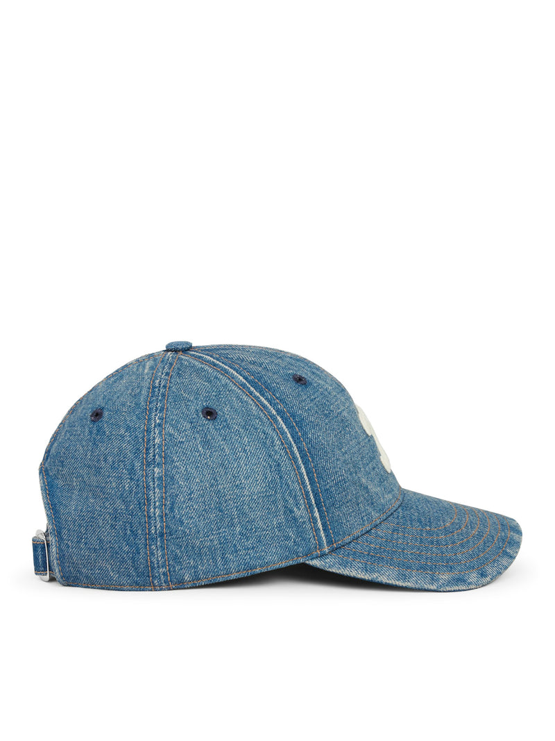 CAPPELLO DA BASEBALL TRIOMPHE IN DENIM LAVAGGIO UNION