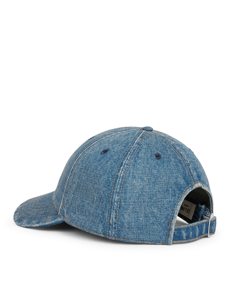 CAPPELLO DA BASEBALL TRIOMPHE IN DENIM LAVAGGIO UNION