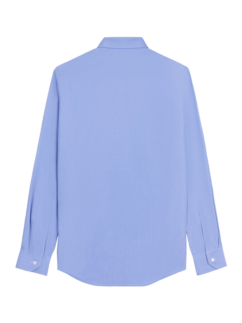 CAMICIA CLASSICA IN POPELINE DI COTONE