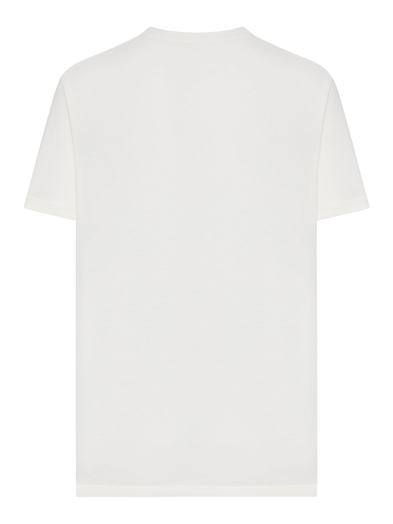 T-SHIRT GIROCOLLO IN COTONE CON LOGO