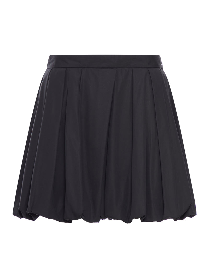 SHORT BALLOON IN POPELINE DI COTONE