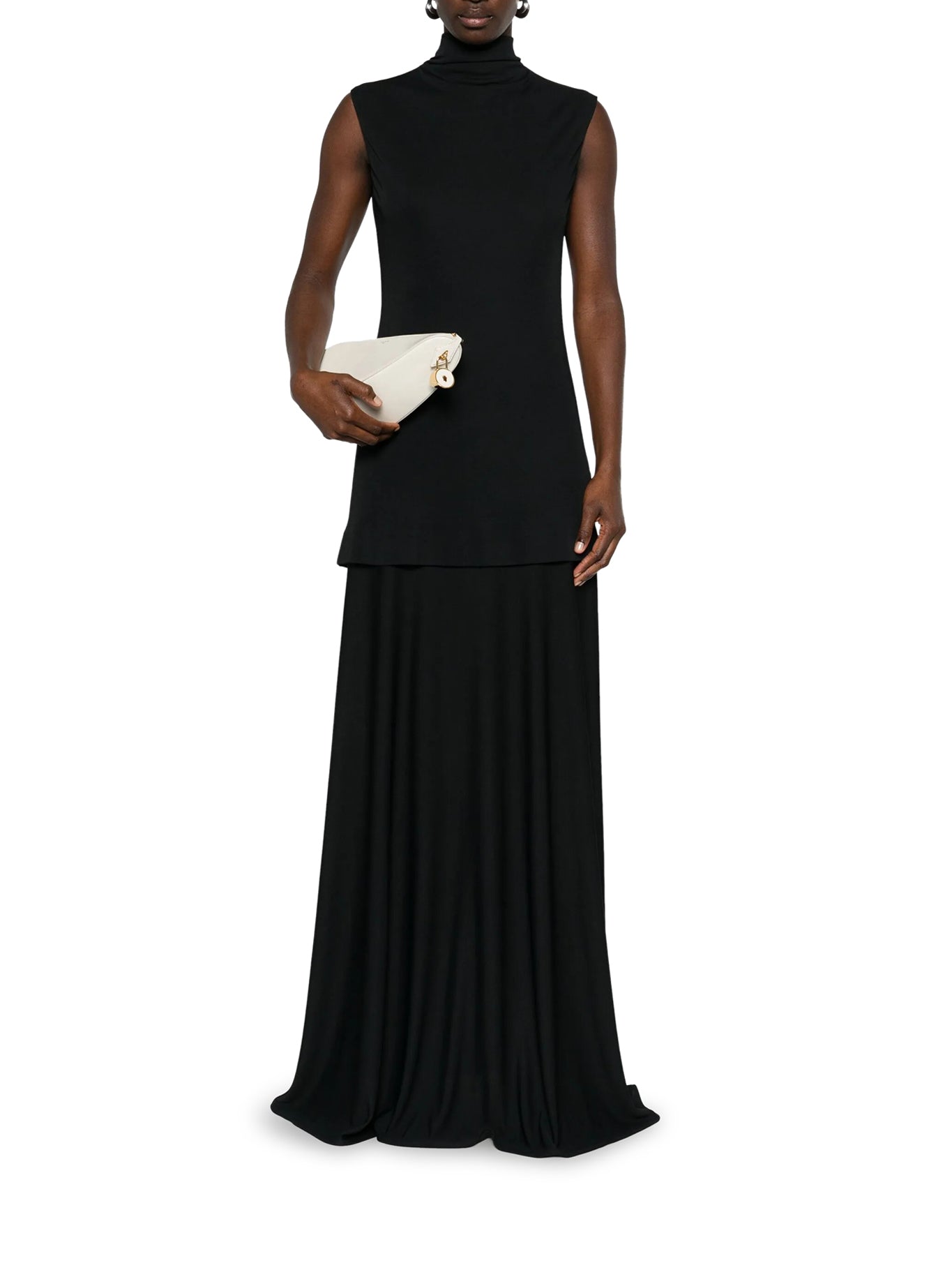 ABITO LUNGO SMANICATO