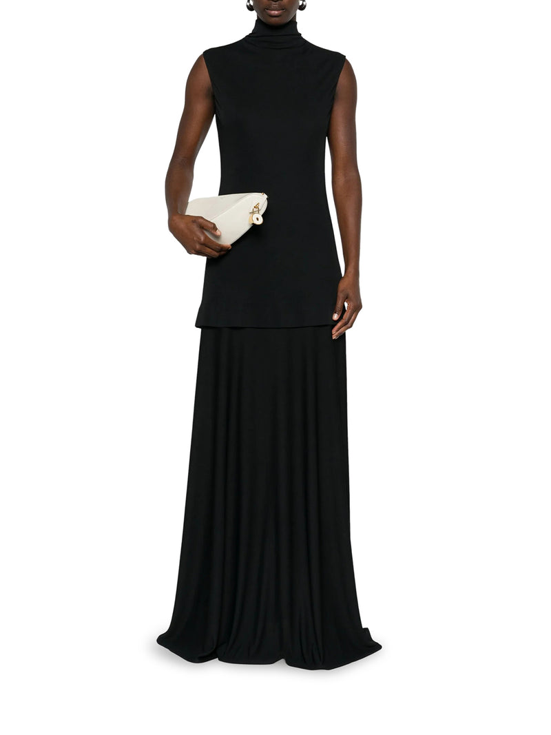 ABITO LUNGO SMANICATO