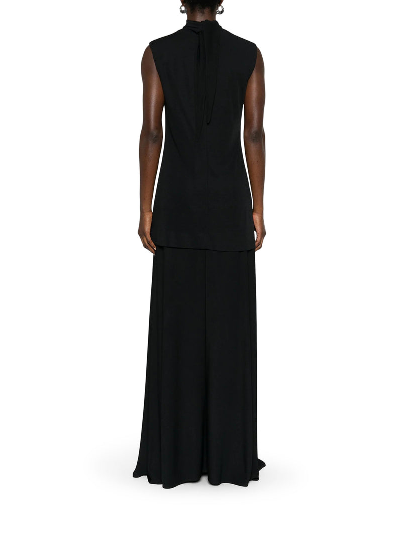 ABITO LUNGO SMANICATO