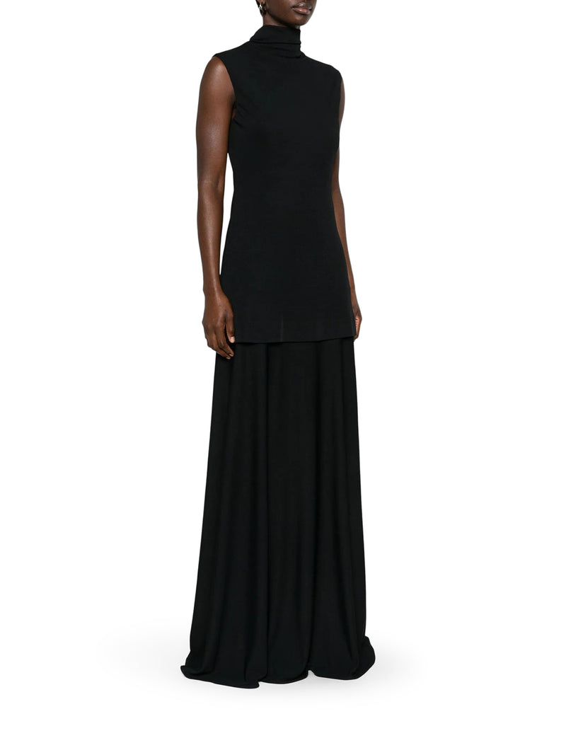 ABITO LUNGO SMANICATO