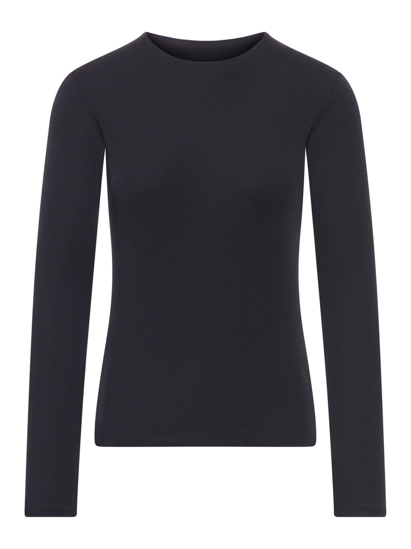 T-SHIRT GIROCOLLO A MANICHE LUNGHE