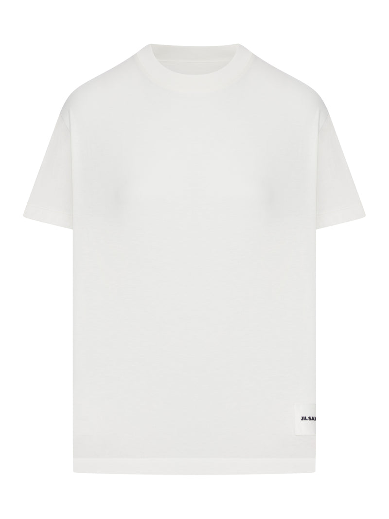 SET DI 3 T-SHIRT A MANICHE CORTE IN COTONE BIOLOGICO