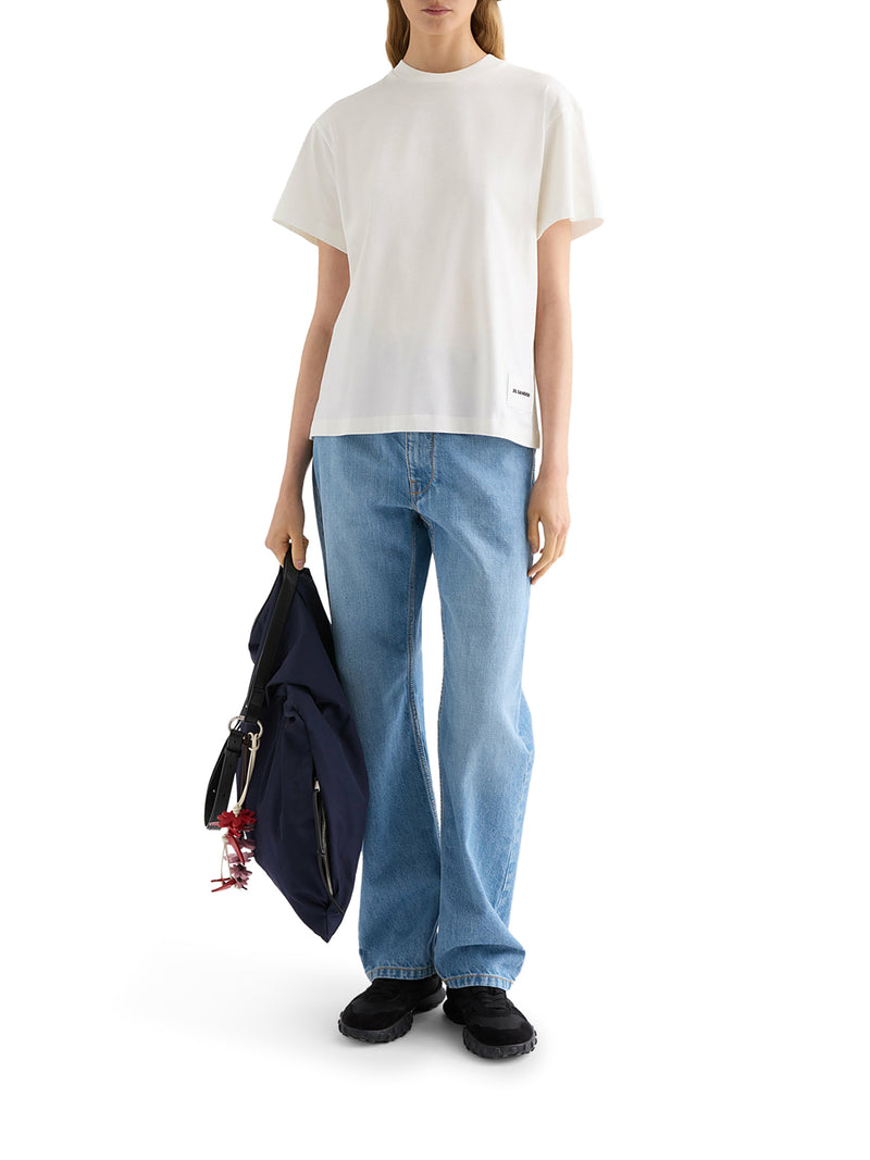 SET DI 3 T-SHIRT A MANICHE CORTE IN COTONE BIOLOGICO