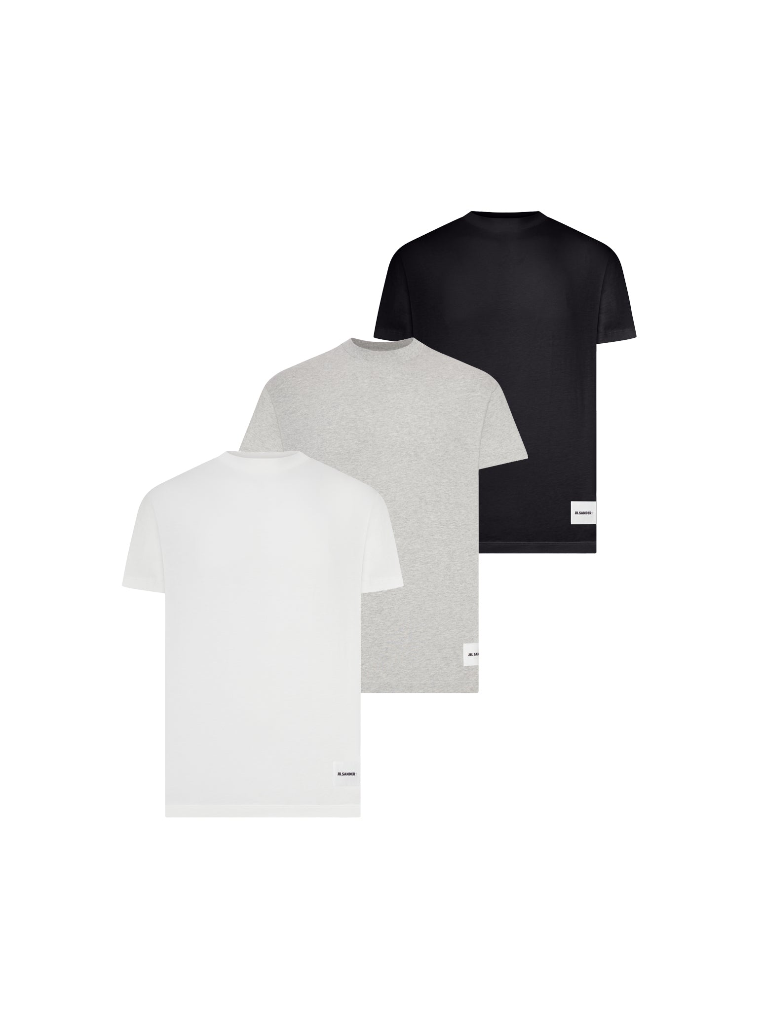 SET DI 3 T-SHIRT A MANICHE CORTE