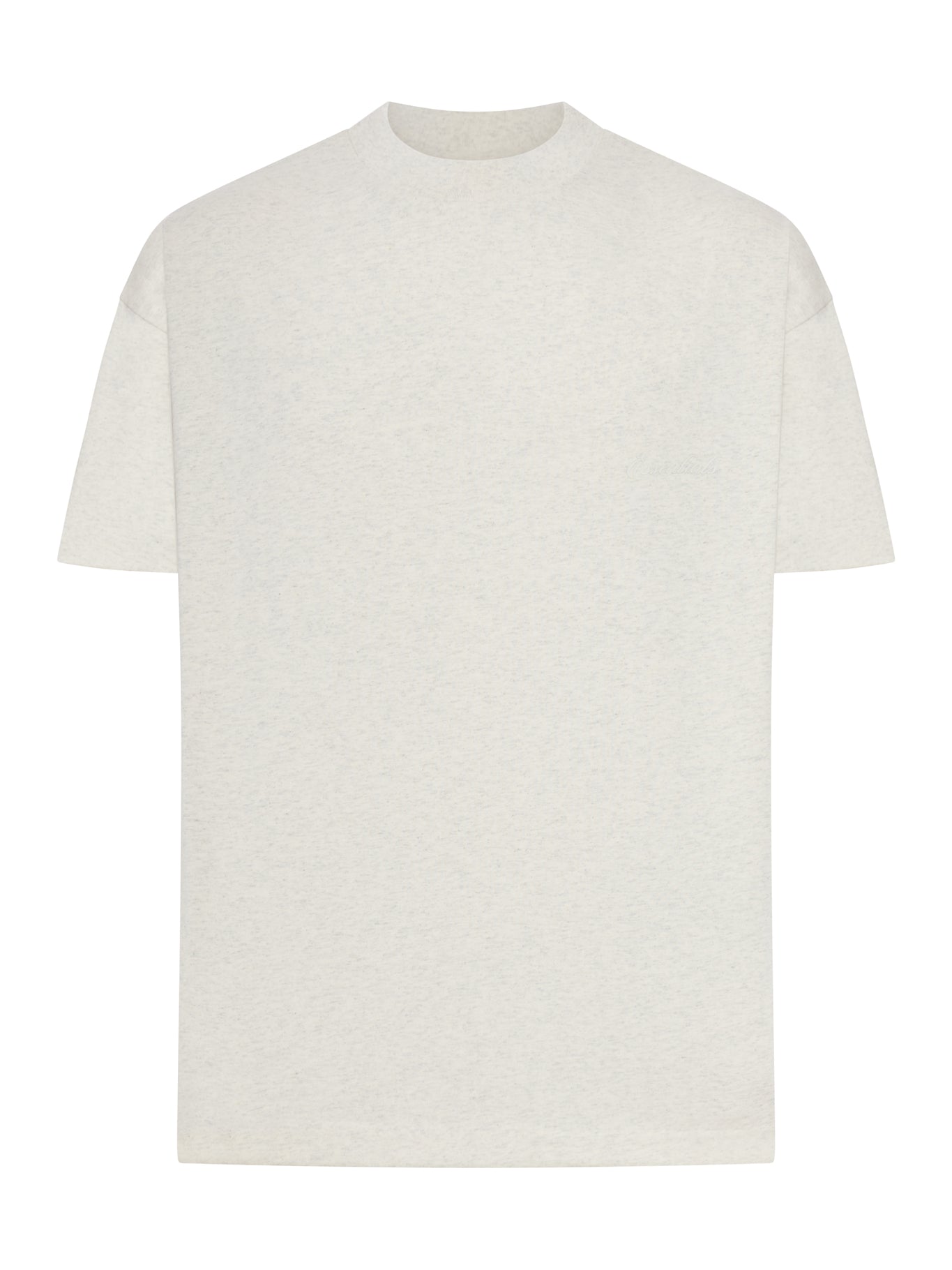 T-SHIRT GIROCOLLO IN COTONE A MANICHE CORTE