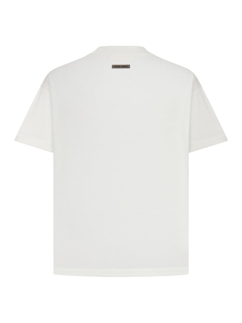 T-SHIRT GIROCOLLO A MANICHE CORTE