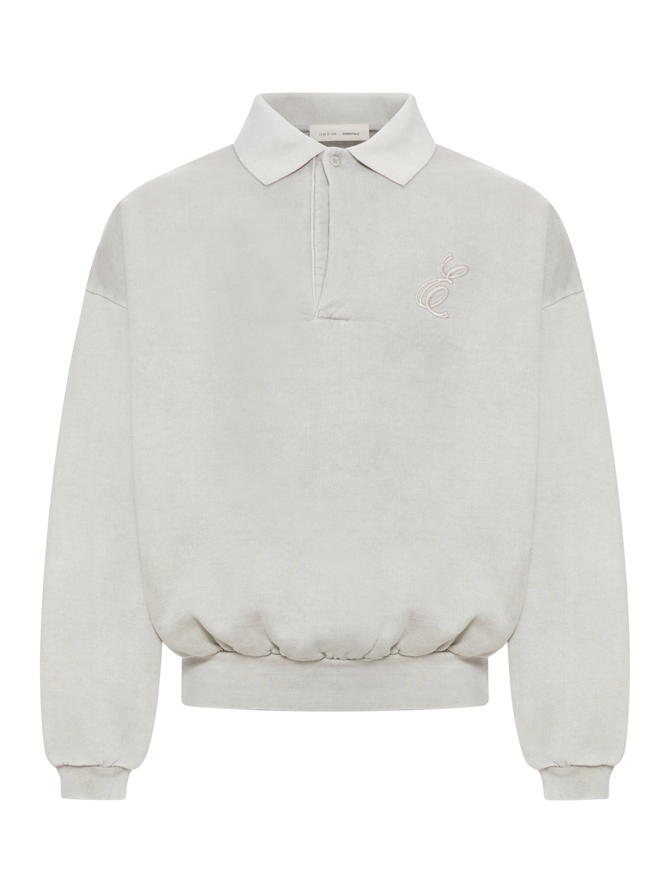 FELPA CON COLLETTO POLO