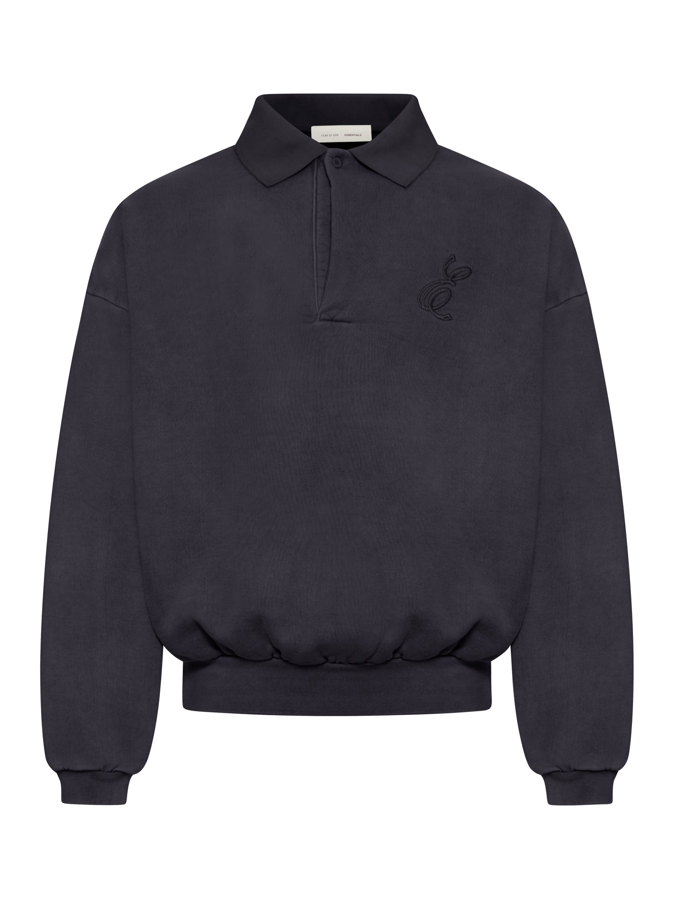 FELPA CON COLLETTO POLO