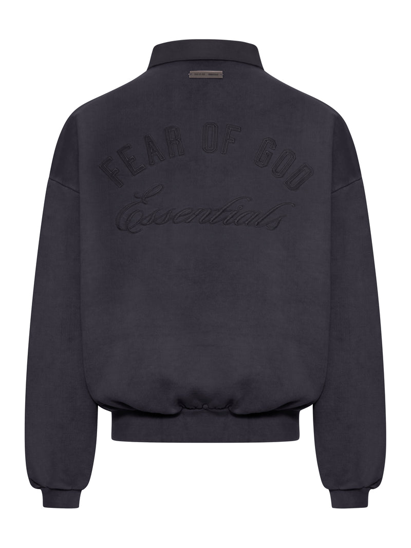 FELPA CON COLLETTO POLO