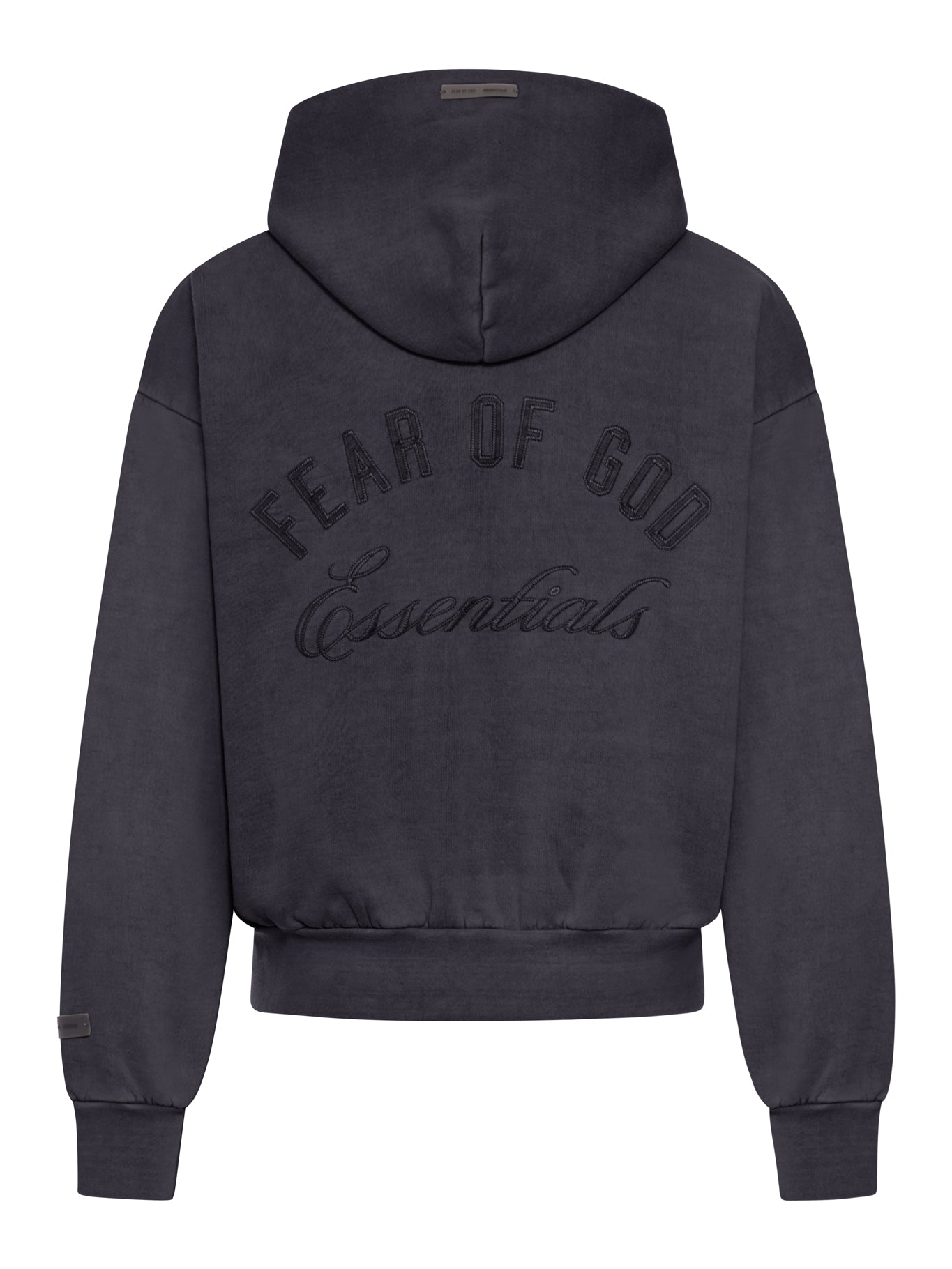 FELPA IN COTONE CON ZIP E CAPPUCCIO