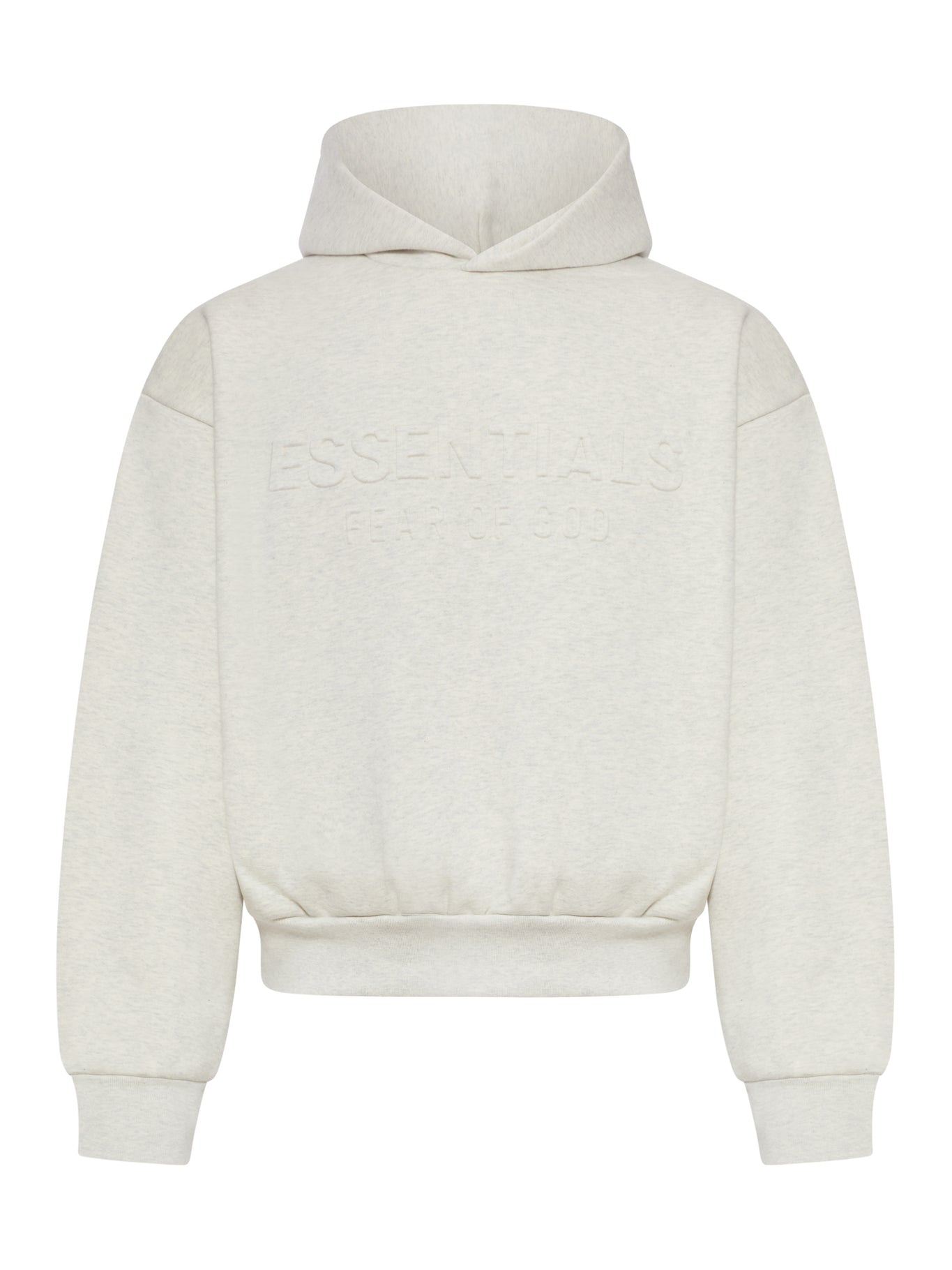 FELPA CLASSICA CON CAPPUCCIO E LOGO IN RILIEVO