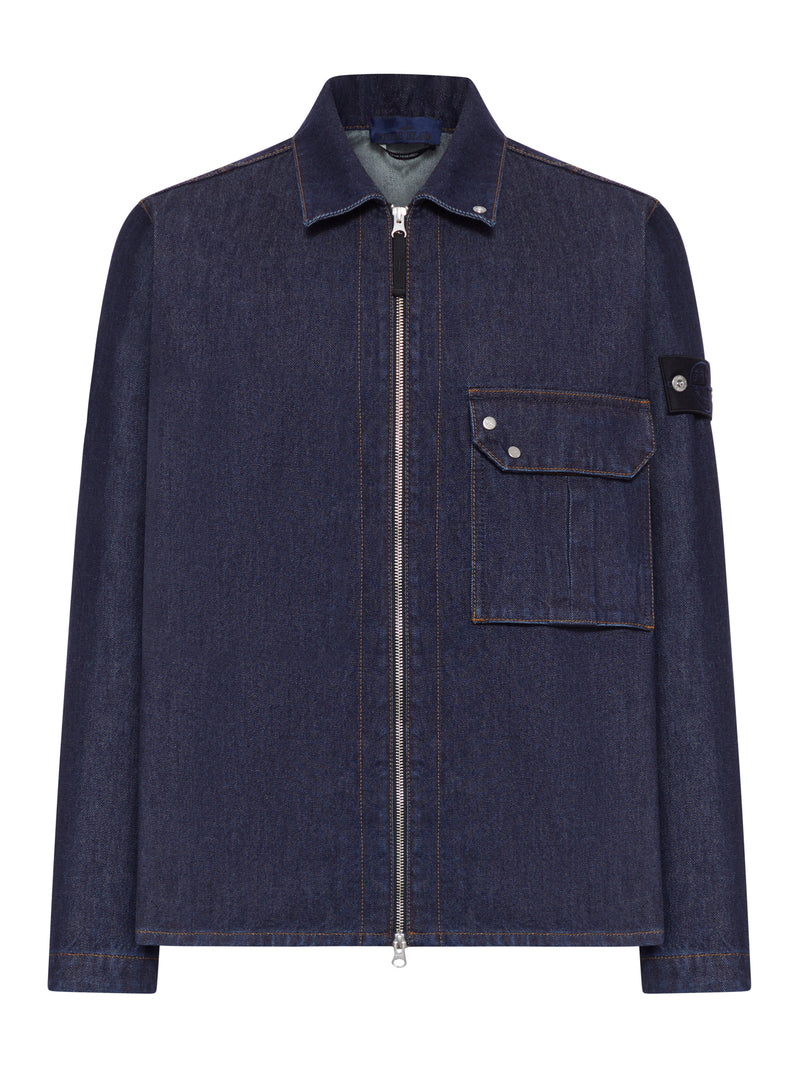 OVERSHIRT IN DENIM DI COTONE