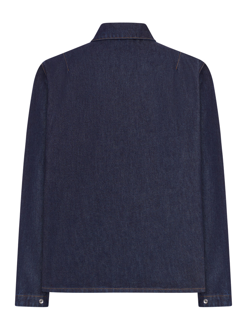 OVERSHIRT IN DENIM DI COTONE