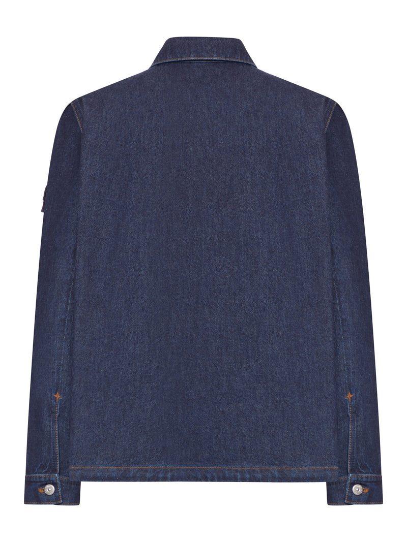 OUTWEAR IN DENIM CON TASCHE APPLICATE