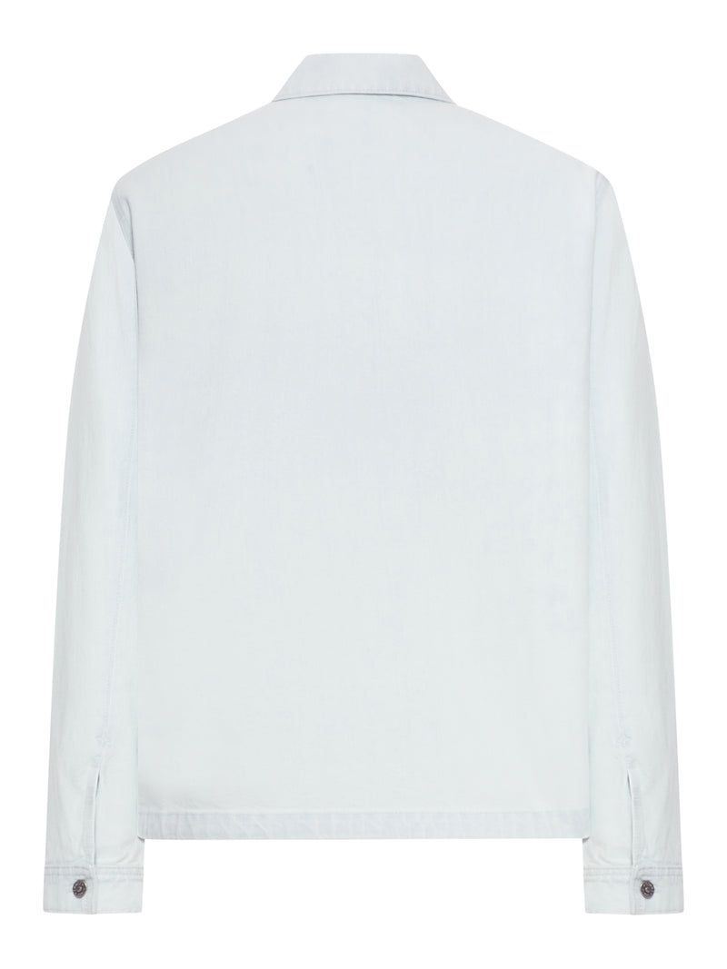 OUTWEAR IN DENIM CON TASCHE APPLICATE