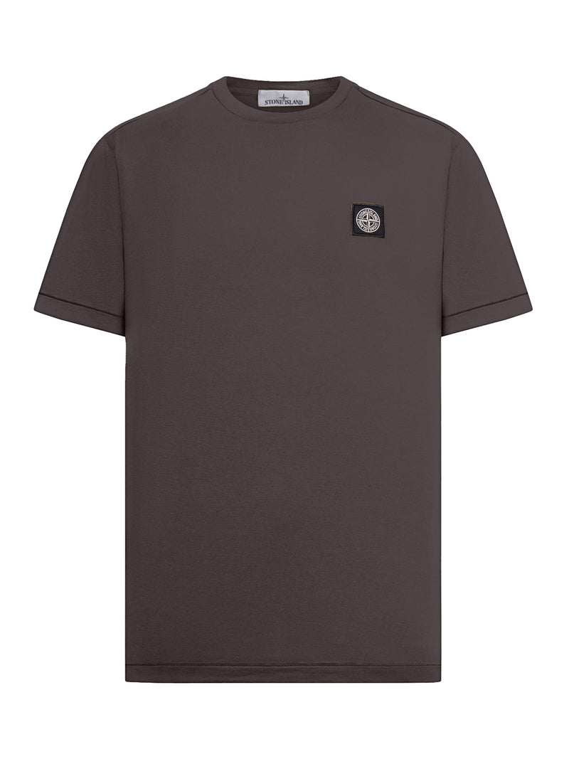 T-SHIRT A MANICA CORTA CON PATCH COMPASS NERO