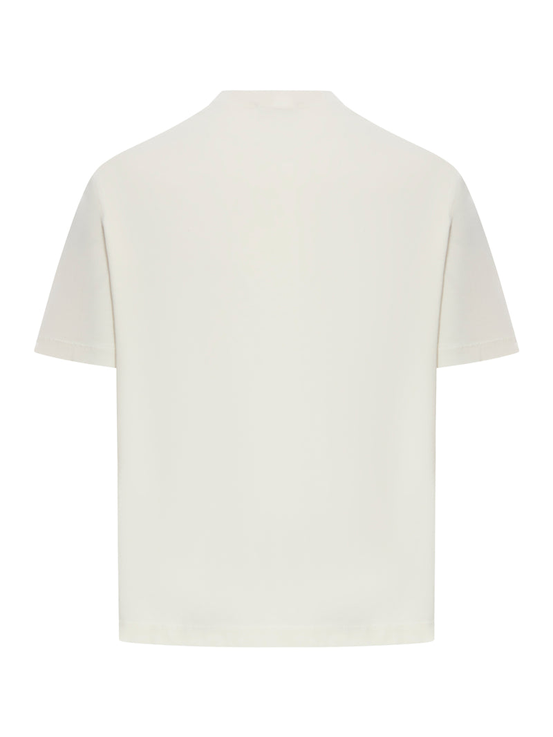 T-SHIRT VESTIBILITA` REGOULAR CON LOGO COMPASS