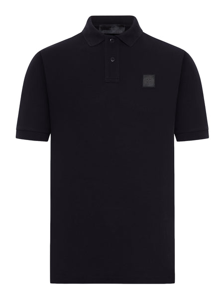 POLO IN COTONE CON PATCH LOGO