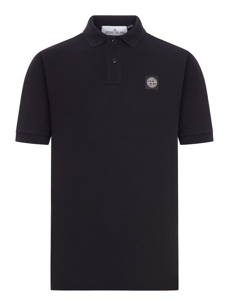 POLO IN COTONE CON PATCH LOGO COMPASS