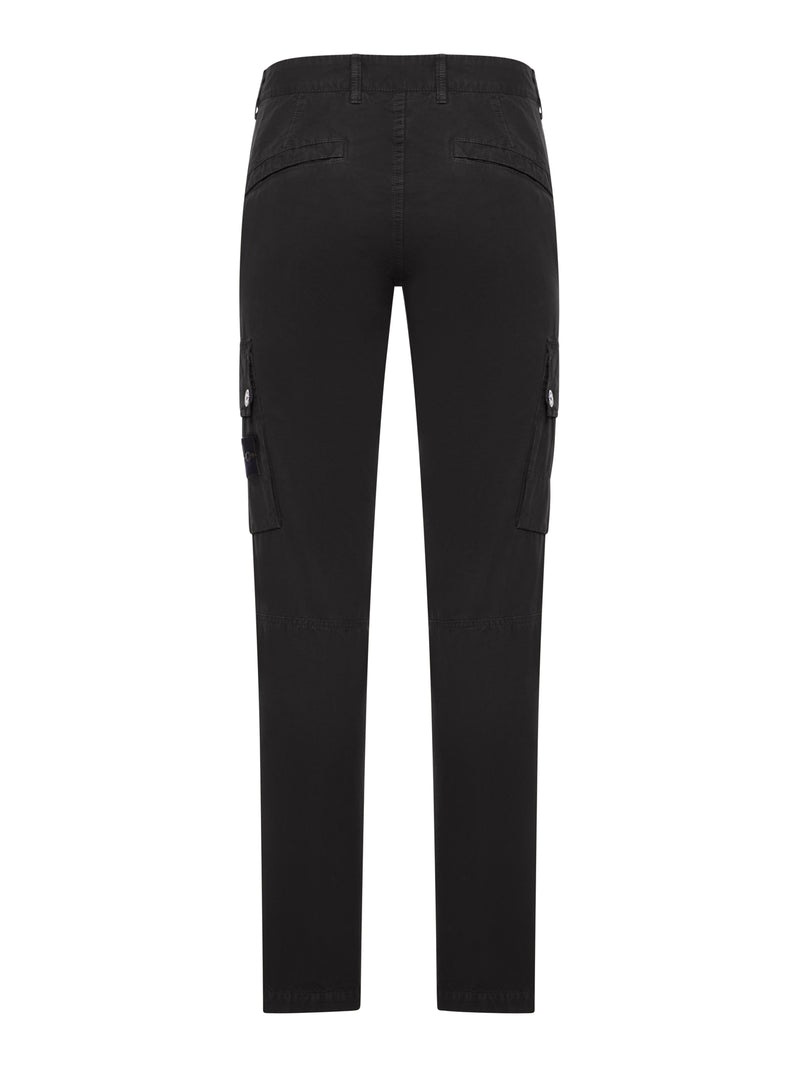 PANTALONI IN COTONE CON LOGO COMPASS