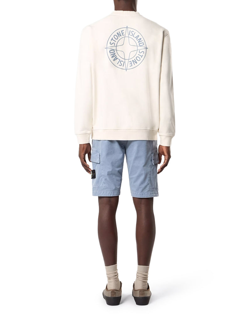 FELPA GIROCOLLO CON STAMPA 