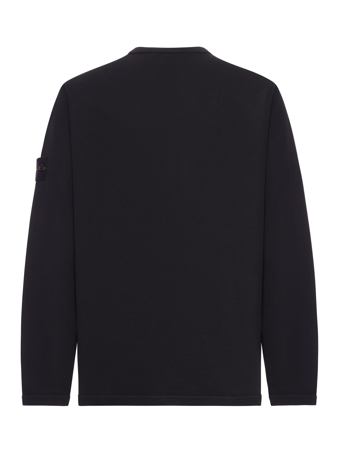 MAGLIONE GIROCOLLO CON RISVOLTI E BADGE