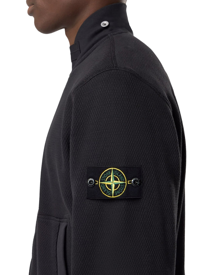 FELPA IN COTONE CON ZIP