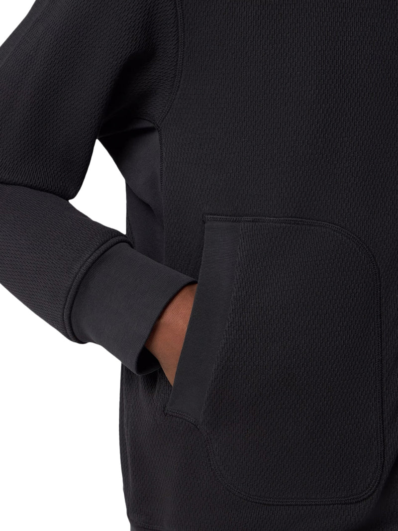 FELPA IN COTONE CON ZIP