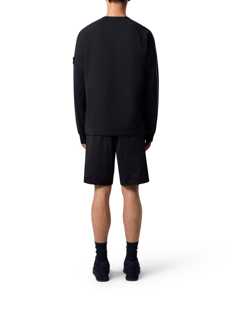 FELPA GIROCOLLO CON LOGO COMPASS GHOST