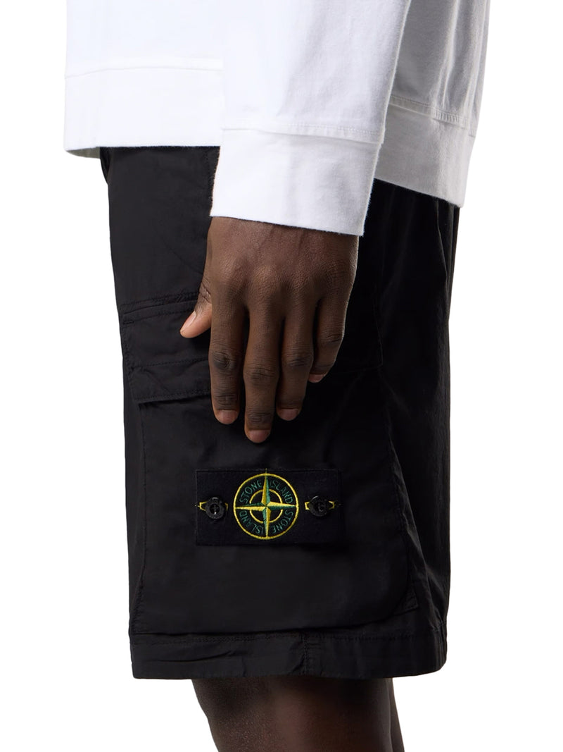 BERMUDA CARGO CON BADGE REMOVIBILE