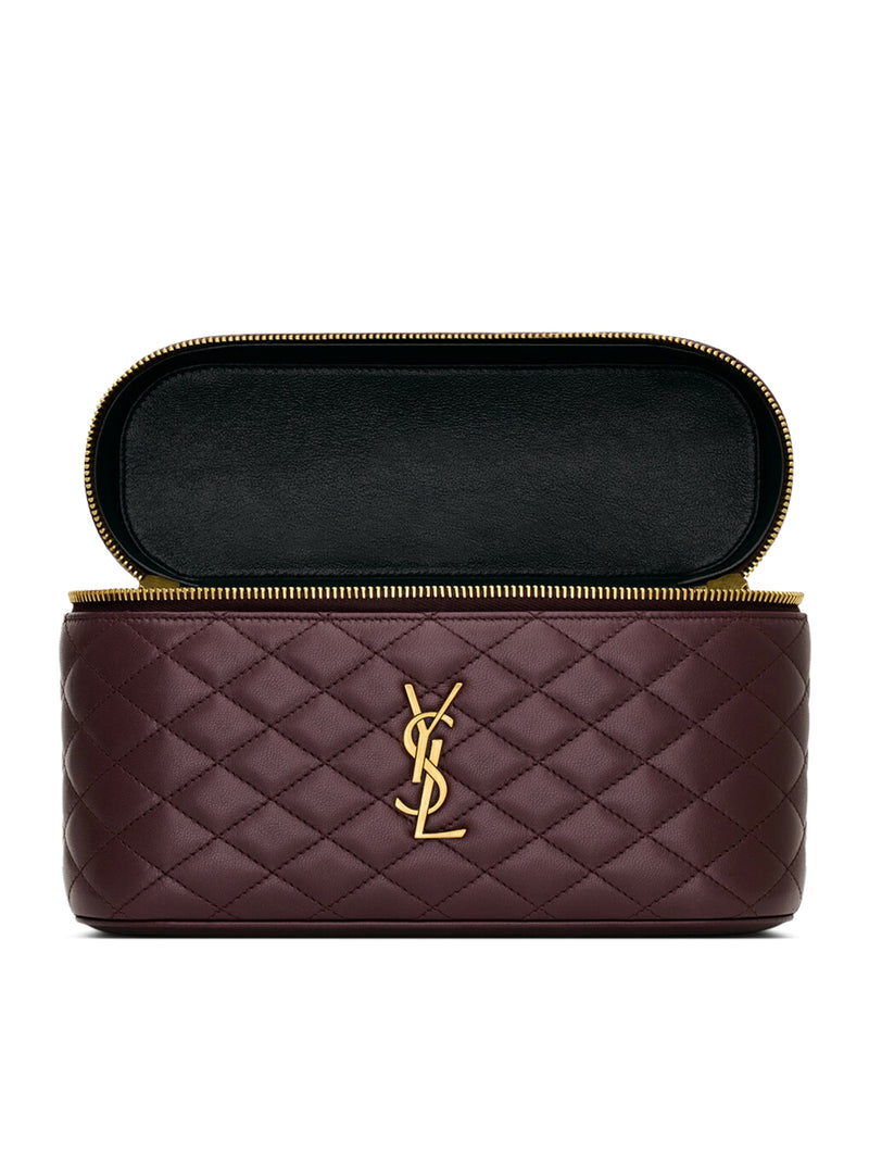 BORSA VANITY GABY GRANDE IN PELLE DI AGNELLO